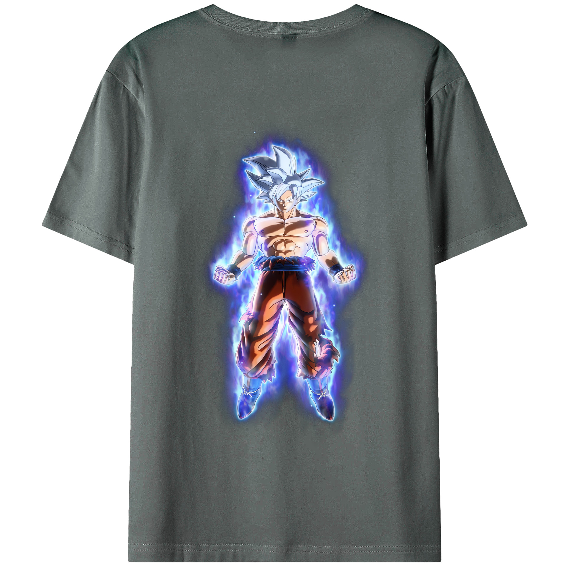 （画像用） ドラゴンボール 孫悟空（そん ごくう）Son Goku カカロット DRAGON BALL Kakarotto 綿100％半袖Tシャツ（背面プリント）